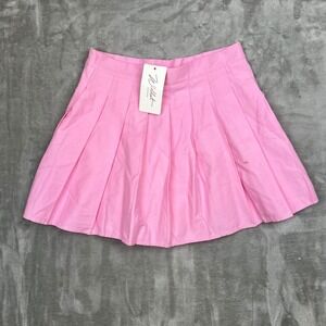 Wildcat Pink Pleated Mini Skirt Fashion Wildcat Size Medium‎